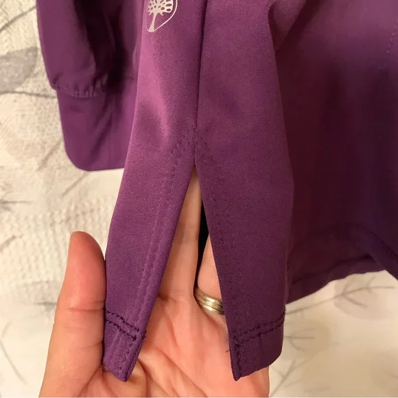 Scrub HH Works by Healing Hands Megan Women's 4-Pocket STRETCH Round Nec… - Picture 9 of 11